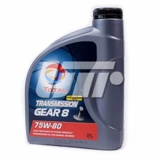 Олива трансмісійна TRANS. GEAR 8 75W80 (12B2L TOT C) TOTAL 201279