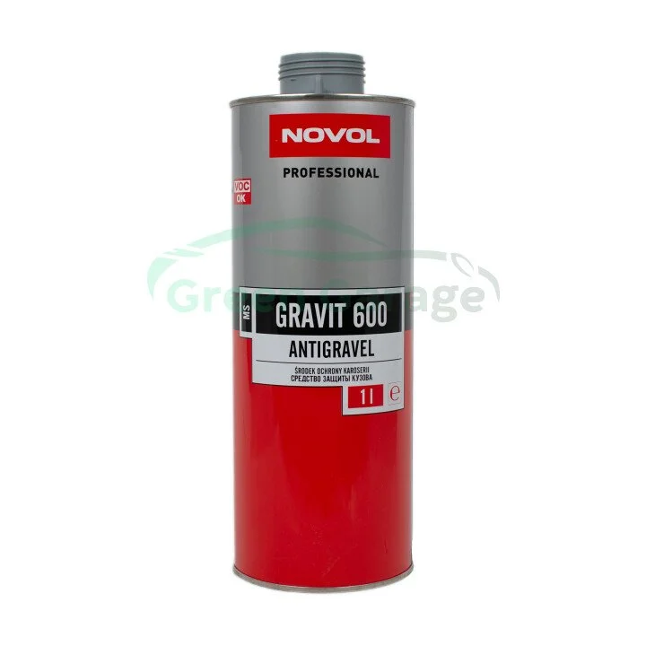 GRAVIT 600 Антикорозійне покриття MS - сіре 1,0л x12 Novol 37811 (фото 1)