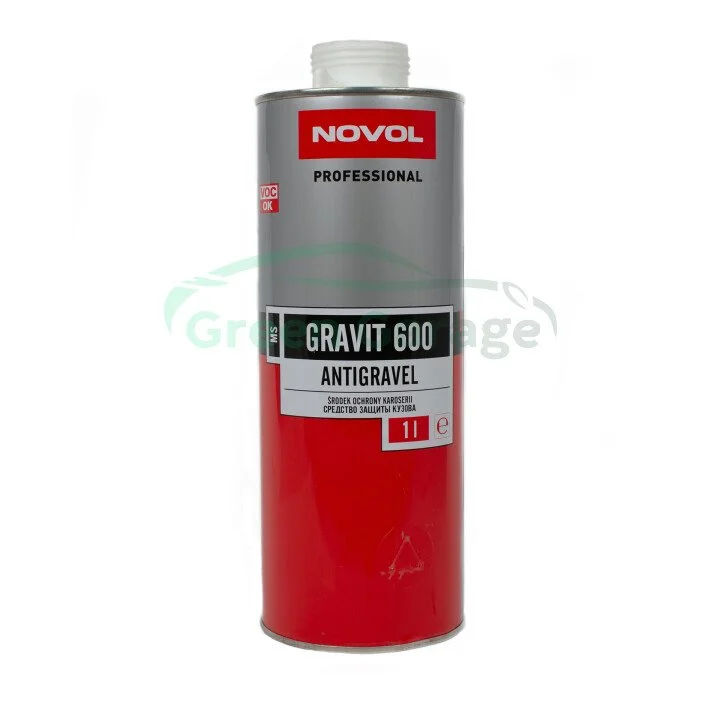 GRAVIT 600 Антикорозійне покриття MS - біле 1,0л x12 Novol 37831 (фото 1)