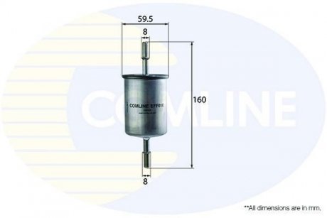 - Фільтр палива (аналогWF8101/KL83) COMLINE EFF010