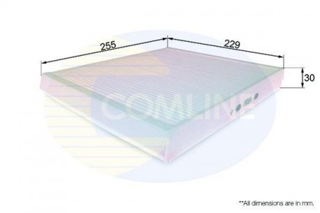 - Фільтр салону (аналогWP6918/LA74) COMLINE EKF123