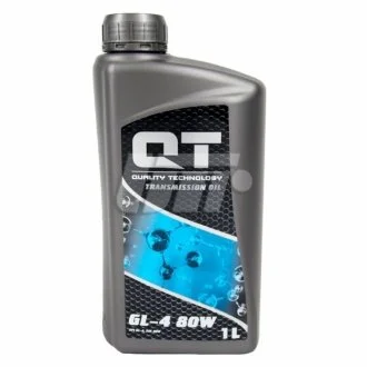 Олива трансміссійна для МКПП QT-Oil 80W- GL4 (1 л) QT-OIL QT2480W01