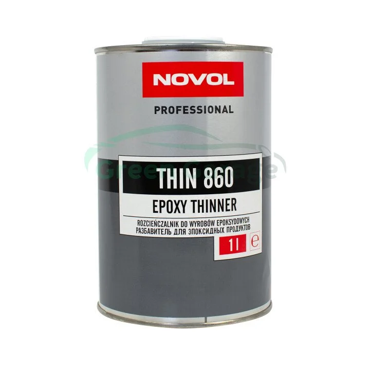 THIN 860 Розчинник для Епоксидного грунта 1,00л x6 Novol 32172 (фото 1)