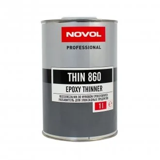 THIN 860 Розчинник для Епоксидного грунта 1,00л x6 Novol 32172