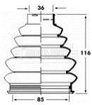 Пыльник BORG & BECK BCB2360