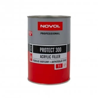 PROTECT 300 акриловий грунт 4+1 червоний 1,00л x6 Novol 37051
