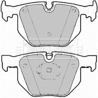 - Гальмівні колодки до дисків BORG & BECK BBP2183