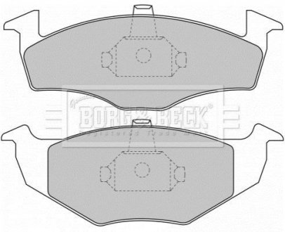 - Гальмівні колодки до дисків BORG & BECK BBP1471