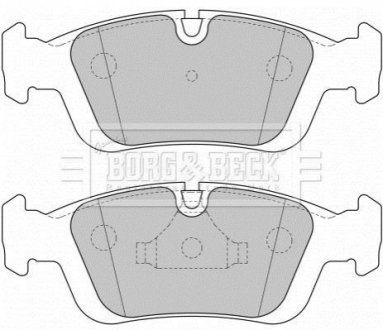 - Гальмівні колодки до дисків BORG & BECK BBP1627