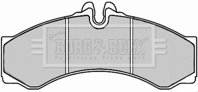 Гальмівні колодки до дисків BORG & BECK BBP2247