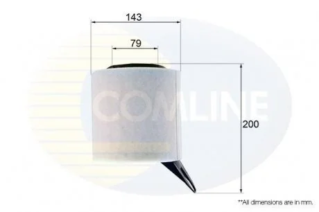 Comline - Фільтр повітря (аналогWA9511) COMLINE EAF583