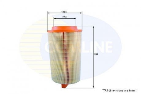 Фільтр повітряний COMLINE EAF512