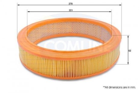 Фільтр повітряний COMLINE EAF013