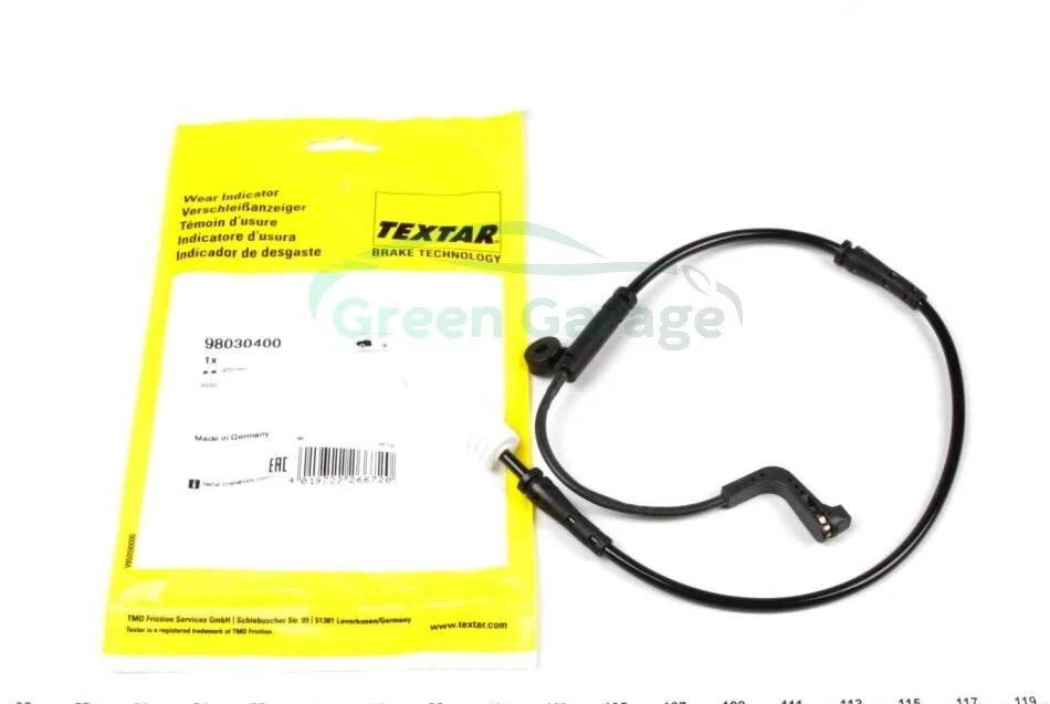 Датчик зносу гальмівних колодок TEXTAR 98030400 (фото 1)