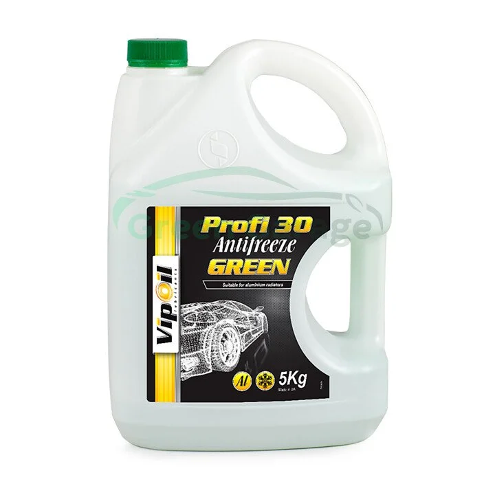 Антифриз VipOil Profi 30 Green (зелений) 5кг х4 VIPOIL 701393 (фото 1)