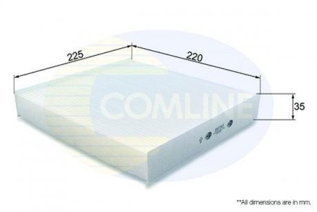 Фільтр повітря (салону) COMLINE EKF193