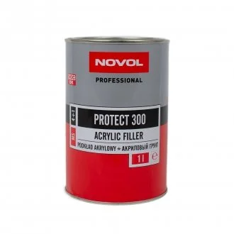 Грунт акриловий чорний Protect 300 (4+1 MS) 1L Novol 37041