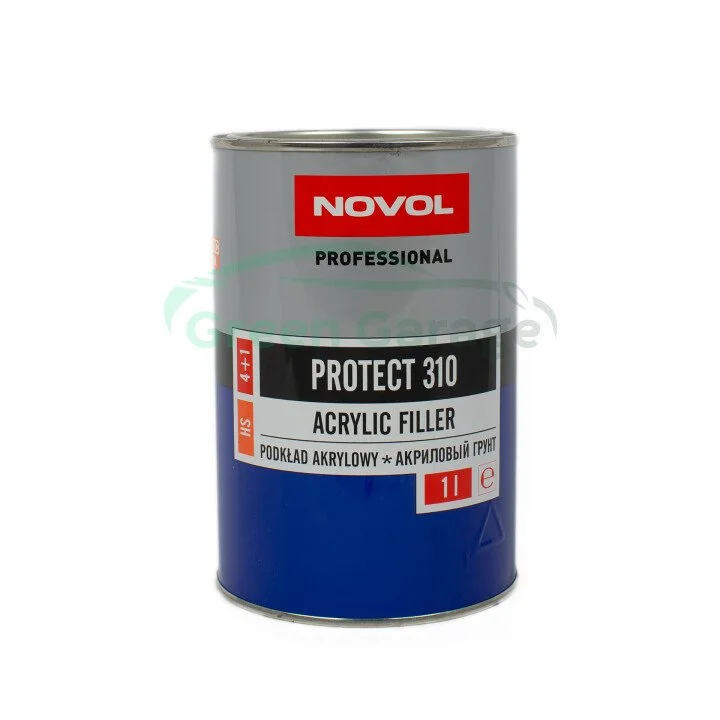 PROTECT 310 акриловий грунт 4+1 чорний 1,0л x6 Novol 37141 (фото 1)