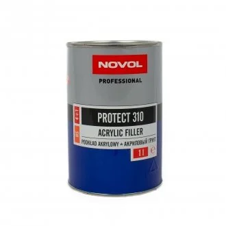 PROTECT 310 акриловий грунт 4+1 чорний 1,0л x6 Novol 37141