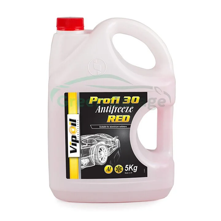 Антифриз VipOil Profi 30 Red (червоний) 5кг х4 VIPOIL 701390 (фото 1)