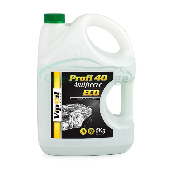 Антифриз VipOil ECO Profi 40 (зелений), 5кг х4 VIPOIL 701407 (фото 1)