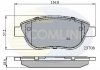 Гальмівні колодки, дискове гальмо (набір) COMLINE CBP01783 (фото 1)