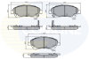 Гальмівні колодки, дискове гальмо (набір) COMLINE CBP31140 (фото 1)