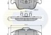 Гальмівні колодки, дискове гальмо (набір) COMLINE CBP01591 (фото 1)