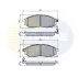 Comline - Гальмівні колодки до дисків COMLINE CBP31524 (фото 1)