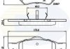 - Гальмівні колодки до дисків COMLINE CBP02222 (фото 1)