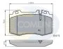 Comline - Гальмівні колодки до дисків COMLINE CBP01117 (фото 1)