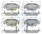 Comline - Гальмівні колодки до дисків COMLINE CBP31504 (фото 1)
