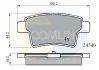 Comline - Гальмівні колодки до дисків COMLINE CBP01713 (фото 1)