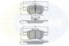 Гальмівні колодки, дискове гальмо (набір) COMLINE CBP01115 (фото 1)