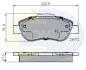 Comline - Гальмівні колодки до дисків COMLINE CBP01600 (фото 1)