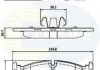 - Гальмівні колодки до дисків COMLINE CBP02011 (фото 1)