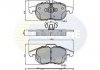 Гальмівні колодки, дискове гальмо (набір) COMLINE CBP01137 (фото 1)