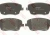 Колодка торм. диск. SKODA ROOMSTER, VW POLO передн. (пр-во) TRW GDB1414 (фото 3)