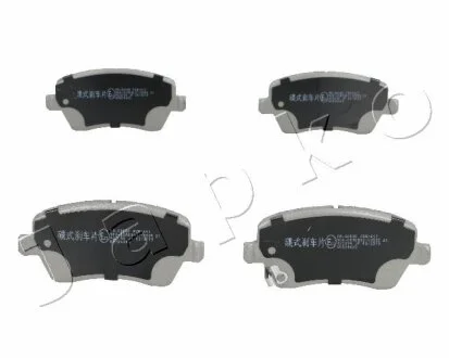 -Колодки гальмівні дискові передні JAPKO 50800