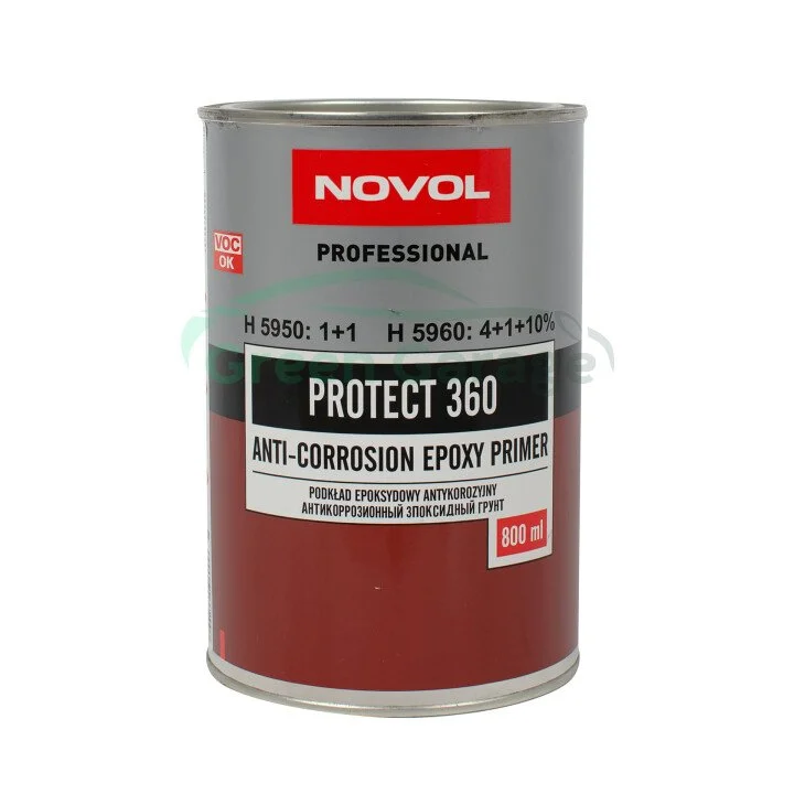 PROTECT 360 Автогрунт епоксидний 1+1 0,80л x6 Novol 37200 (фото 1)