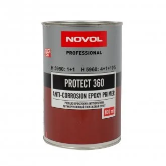 PROTECT 360 Автогрунт епоксидний 1+1 0,80л x6 Novol 37200