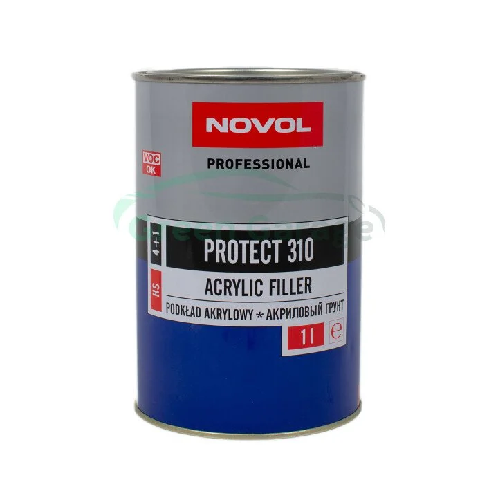 PROTECT 310 акриловий грунт 4+1 білий 1,0л x6 Novol 37131 (фото 1)