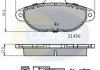 - Гальмівні колодки до дисків COMLINE CBP2509 (фото 1)