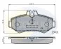 Comline - Гальмівні колодки до дисків COMLINE CBP0914 (фото 1)