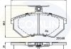 Гальмівні колодки, дискове гальмо (набір) COMLINE CBP0511 (фото 1)