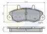 Comline - Гальмівні колодки до дисків COMLINE CBP0132 (фото 1)