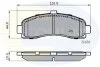 Comline - Гальмівні колодки до дисків COMLINE CBP0508 (фото 1)