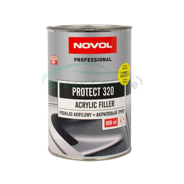 PROTECT 320 АВТОГРУНТ АКРИЛОВИЙ 4+1 0,8 л Novol 90114 (фото 1)