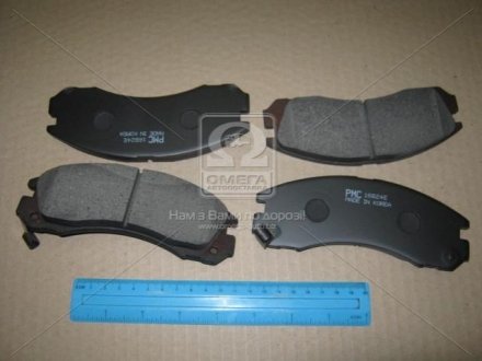 Колодки гальмівні дискові PARTS-MALL PKA-043 (фото 1)