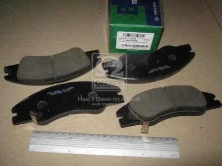 Колодка торм. диск. KIA CERATO 04MY(LD) (пр-во) PARTS-MALL PKB028